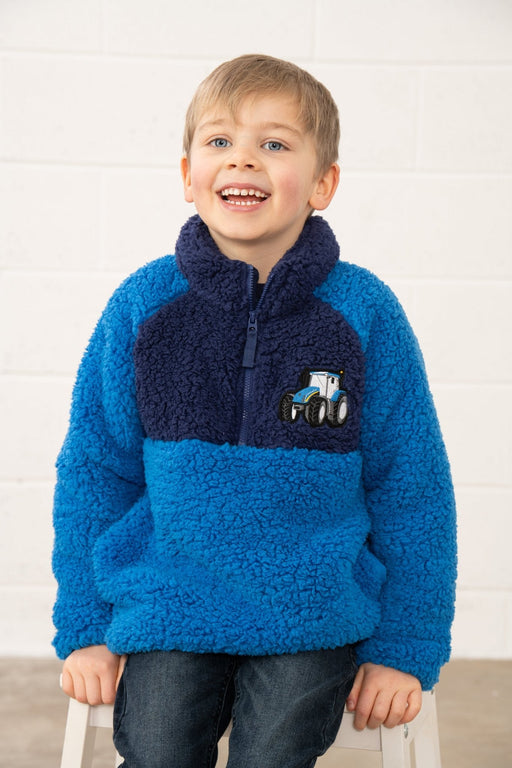 LightHouse Caden Fleece Blue Tractor