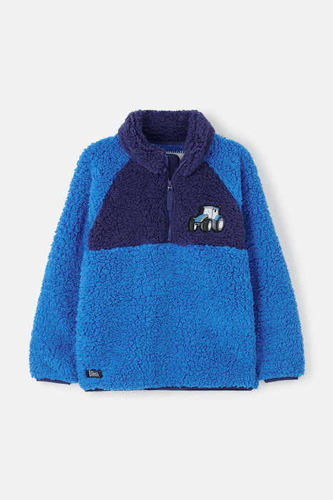 LightHouse Caden Fleece Blue Tractor