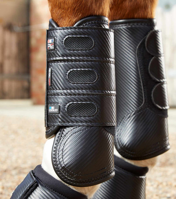 Premier Equine Eventing Boot Black Hind
