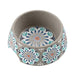 Tarhong Carmel Medallion Pet Bowl Grey