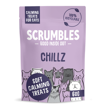 Scrumbles Chillz Cat Treats 60g