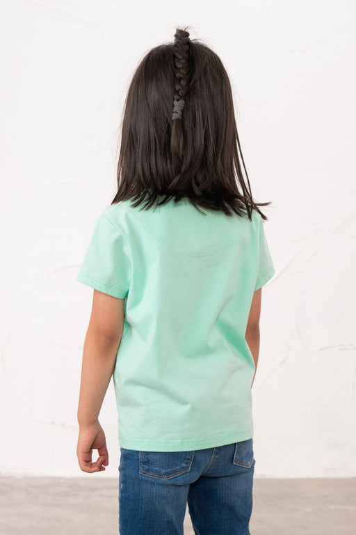 Lighthouse Causeway Short Sleeved T-Shirt Mint Poodle