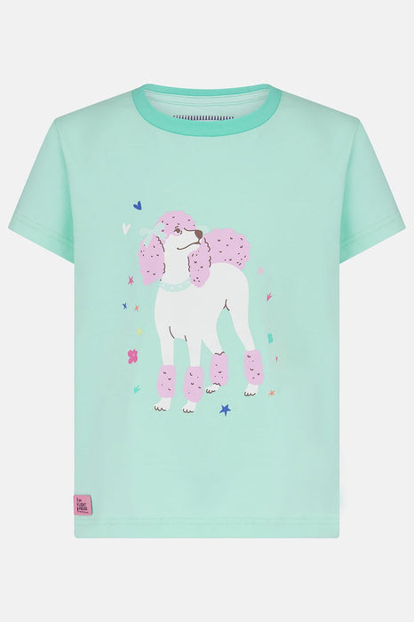 Lighthouse Causeway Short Sleeved T-Shirt Mint Poodle
