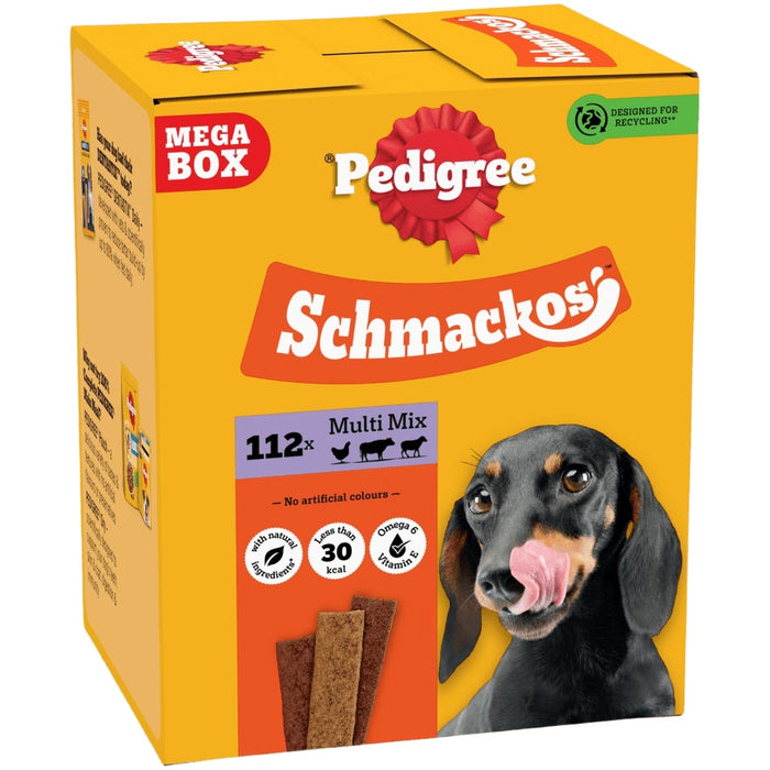 Pedigree Schmackos Multi Mega Box 790g Dog Treats