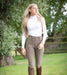 Premier Equine Coco Li Ladies Gel Full Seat Riding Breeches Walnut
