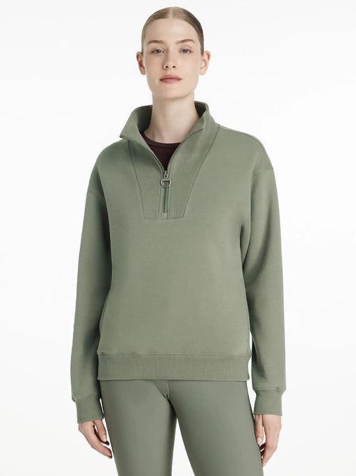 LeMieux Keira 1/4 Zip Sweatshirt Rosemary