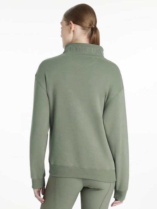 LeMieux Keira 1/4 Zip Sweatshirt Rosemary