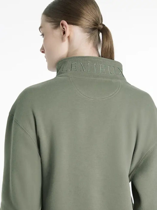 LeMieux Keira 1/4 Zip Sweatshirt Rosemary