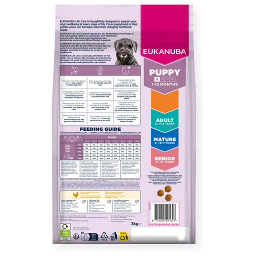 Eukanuba Puppy Small Breed 3kg