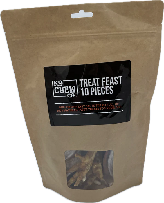 K9 Treat Feast Bag 10pc
