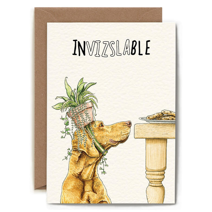 Invizslable Card - Everyday Card - Funny
