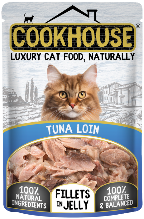 Cookhouse Cat Fillets Tuna 70g
