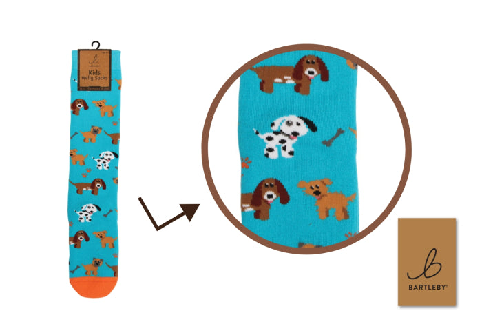 Childs Puppy Love Bamboo Socks