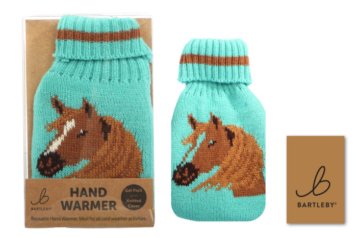 Knitted Hand Warmer - Horse
