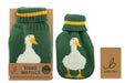 Knitted Hand Warmer - White Duck
