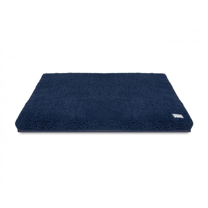 EarthBound WaterProof Sherpa Crate Mat Midnight Blue