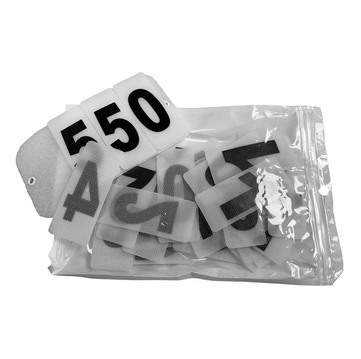 Velcro Easy Show Jacket Numbers