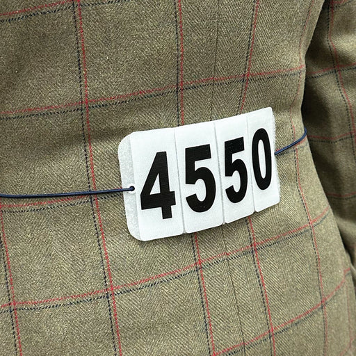 Velcro Easy Show Jacket Numbers