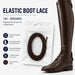 Elastic Replacement Boot Lace - 1m