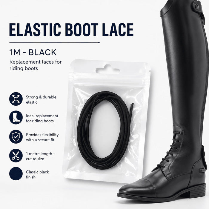 Elastic Replacement Boot Lace - 1m