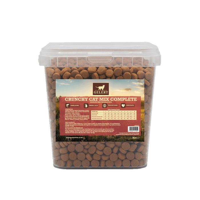 Gelert Crunchy Cat Mix Complete 3ltr