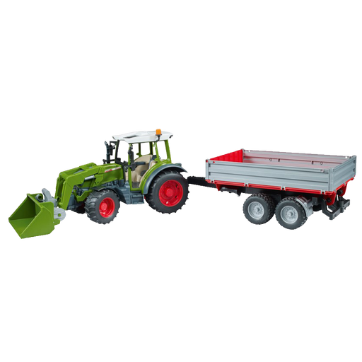 Fendt Vario 211 Frontloader & Trailer 1:16