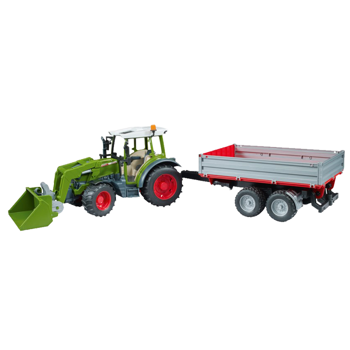Fendt Vario 211 Frontloader & Trailer 1:16