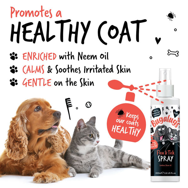Bugalugs Flea & Tick Spray 200ml