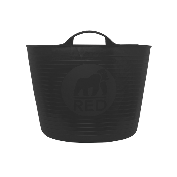 Red Gorilla Tub® Large 38 Litres Black