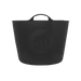 Red Gorilla Tub® Large 38 Litres Black