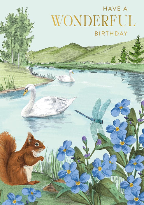 The Art File Have A Wonderful Birthday Card
