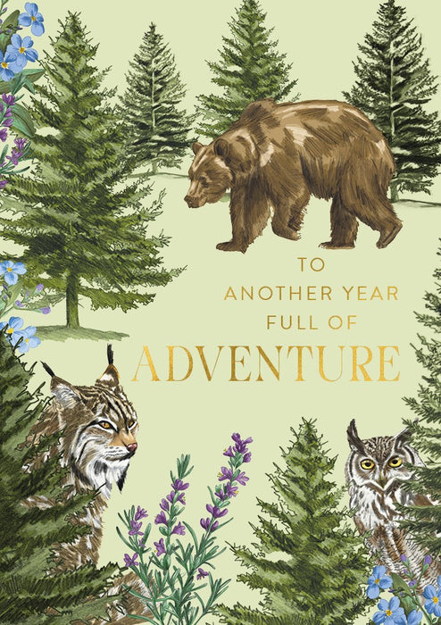 The Art File To Another Year Full Of Adventure Card
