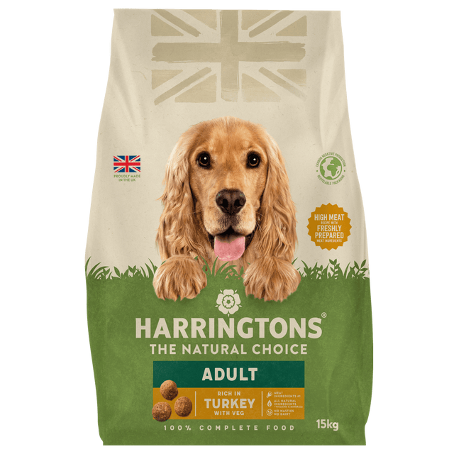 Harringtons Turkey & Veg Adult 15kg Dog Food