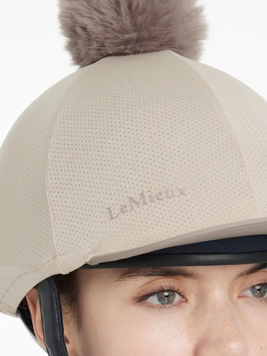 LeMieux Maria Mesh Hat Silk Almond
