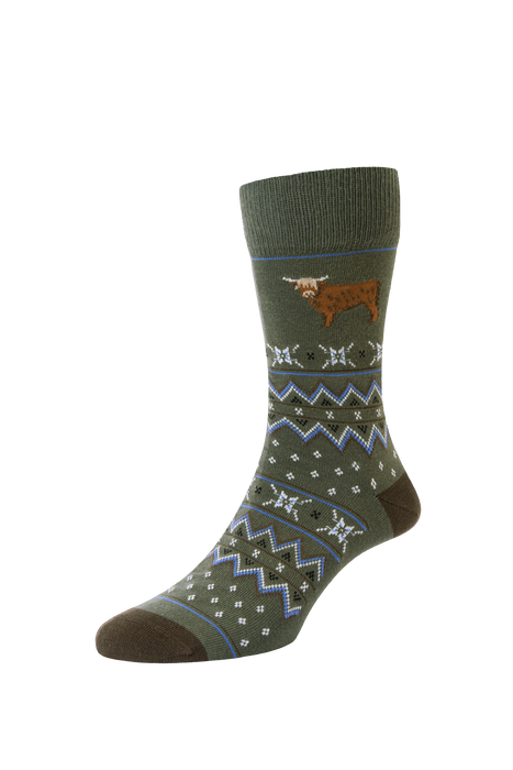HJS Country Animal Fairisle (Size 6-11)
