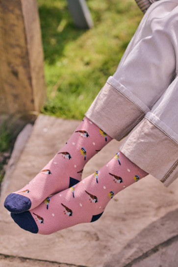 HJS Garden Bird Comfort Top (Size  4-7)