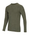 Hoggs 100% Merino Long Sleeve Base Layer Green