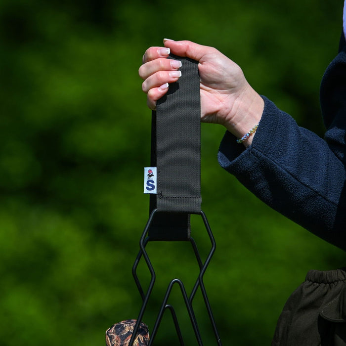 Sorting Saint Nylon Double Loop Game Carrier Black