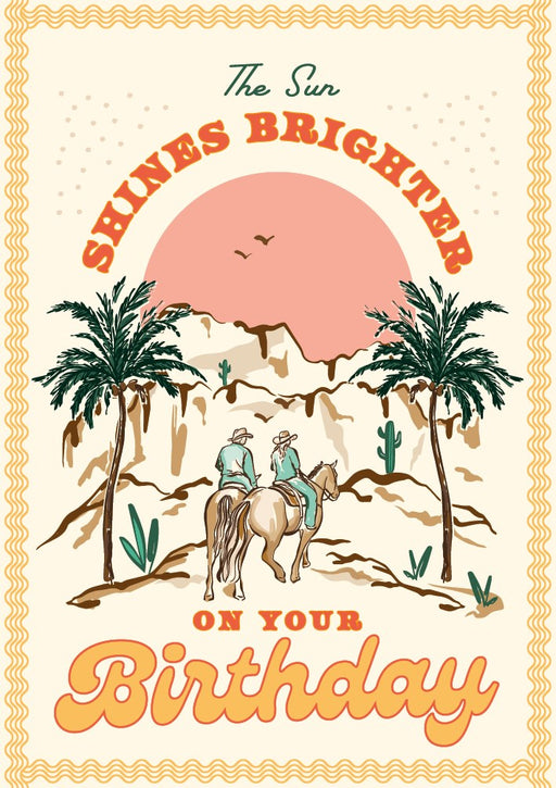 The Art File Sun Shines Brighter Card
