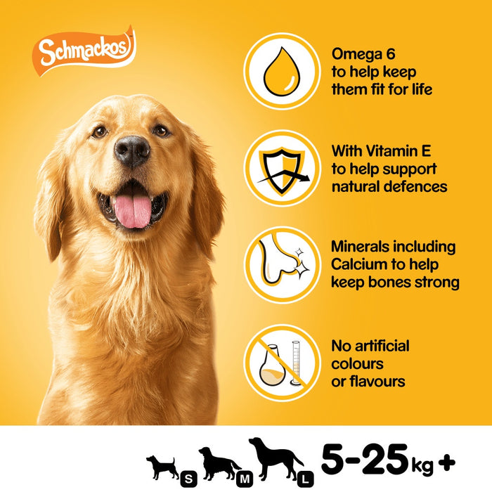 Pedigree Schmackos Poultry (20s) Dog Treats