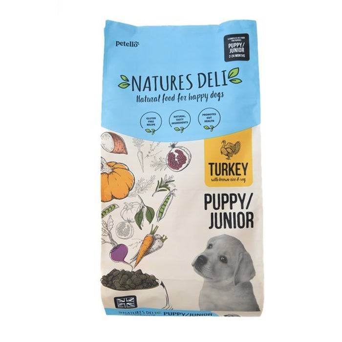Natures Deli Puppy Turkey & Rice 12kg