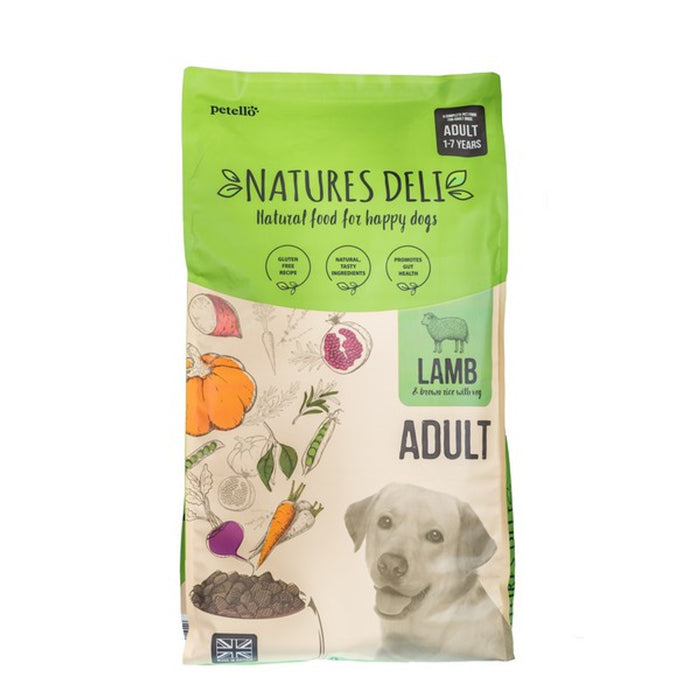 Natures Deli Adult Lamb & Rice 12kg