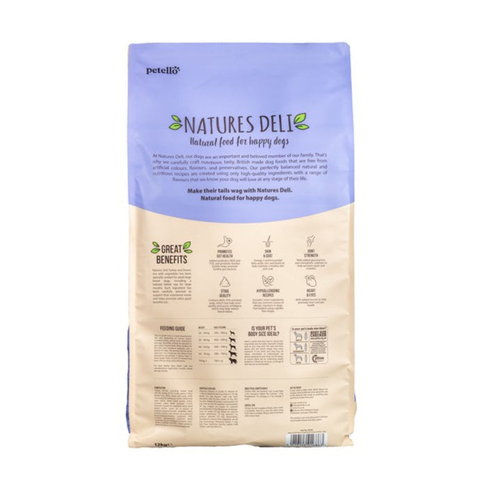 Natures Deli Adult Large Breed Turkey & Rice 12kg