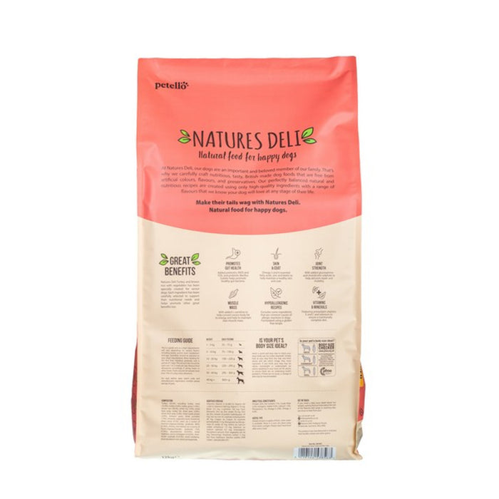 Natures Deli Senior Turkey & Rice 12kg