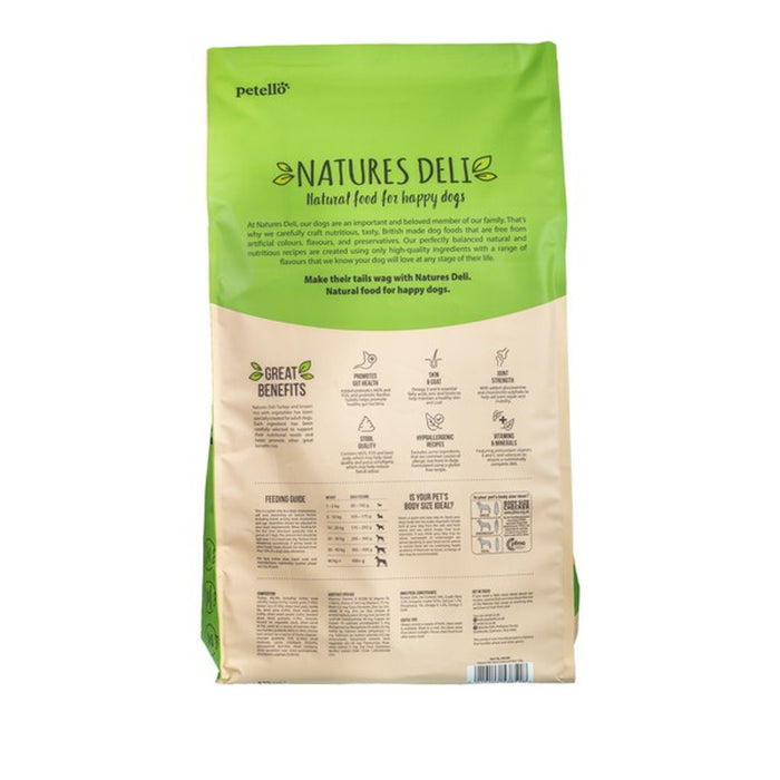 Natures Deli Adult Turkey & Rice 12kg