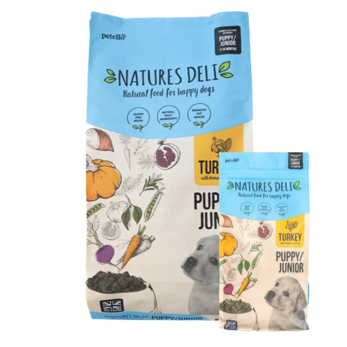 Natures Deli Puppy Turkey & Rice 12kg
