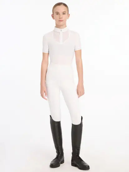 LeMieux Belle White Show Shirt