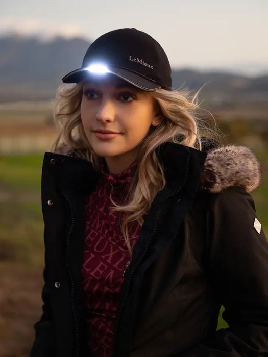 LeMieux Torch Cap Black Showerproof
