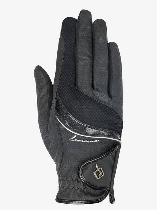 LeMieux Competition Black Gloves