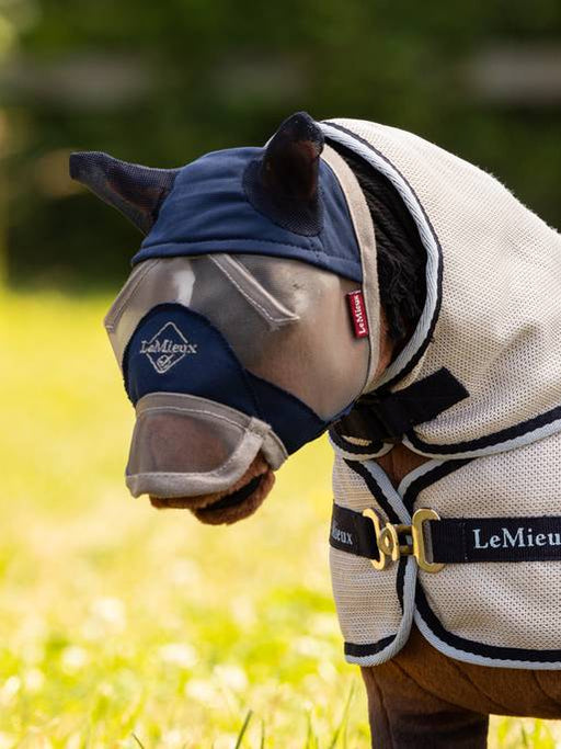 LeMieux TOY Pony Fly Mask Navy